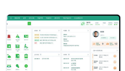 LH 통합 안전관리 프로젝트 화면
